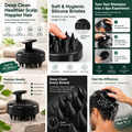 Scalp Massage Shampoo Brush – Soft Silicone Scalp Massager